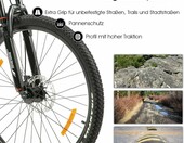 HILAND Rockford 27,5 cala - rower górski MTB hardtail, biały – zdjęcie 4