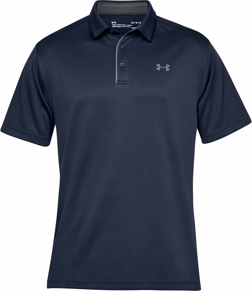 Under Armour Tech Polo – koszulka golfowa męska, granatowa