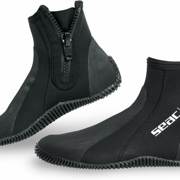 Buty neoprenowe 5 mm do sportów wodnych SEAC – stan: nowy