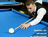 Boshen sukno bilardowe wełna/nylon na stół do 9 stóp, niebieskie – zdjęcie 5