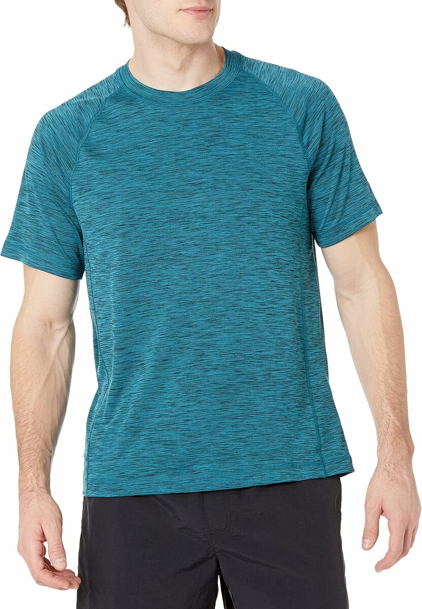 Amazon Essentials - koszulka do kitesurfingu UPF 50, ciemny granat, L
