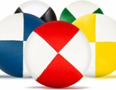 Diabolo Freizeitsport zestaw 5 piłeczek do żonglerki, dwukolorowe – zdjęcie 1