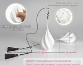 Papi Dada zestaw świecących kul poi LED, para z linkami – zdjęcie 3