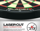 WINMAU Blade 6 Triple Core Carbon – tarcza do darta PDC – zdjęcie 4