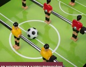 Umbro kompaktowy stół do piłkarzyków, 12 graczy, czarny – zdjęcie 4