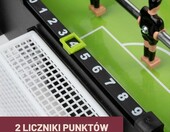 Umbro kompaktowy stół do piłkarzyków, 12 graczy, czarny – zdjęcie 5