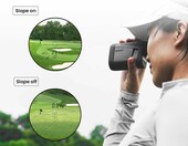 MiLESEEY dalmierz laserowy do golfa z funkcją Slope, 1100 jardów – zdjęcie 5