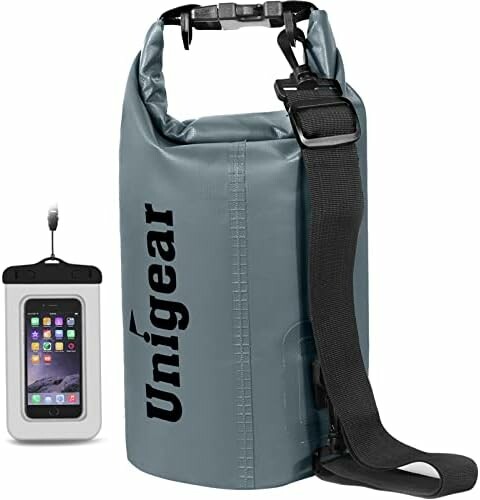 Unigear Worek wodoszczelny 2L z etui na telefon - do kajaku i łodzi