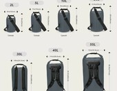 Unigear Worek wodoszczelny 2L z etui na telefon - do kajaku i łodzi – zdjęcie 2