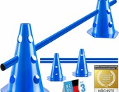 all Pets United zestaw 2 płotków agility dla psa, regulowana wysokość – zdjęcie 1