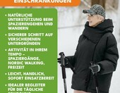 KRUMAD kijki do Nordic Walking regulowane 64-134 cm, aluminiowe, 2 pary – zdjęcie 4