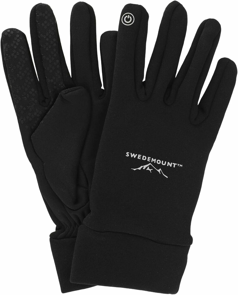 Swedemount Thermal - termiczne rękawiczki do Nordic Walking, czarne