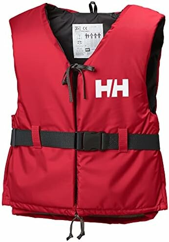 Helly Hansen Sport II 40/50 kg – kamizelka asekuracyjna, czerwono-heban