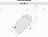 Arena Kickboard – deska treningowa do pływania, szaro-czarna – zdjęcie 3