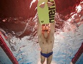 Arena Kickboard – deska treningowa do pływania, szaro-czarna – zdjęcie 5