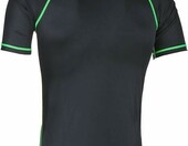 SEAC T-Sun Short – koszulka do pływania rashguard z ochroną UV, czarna, XL – zdjęcie 5