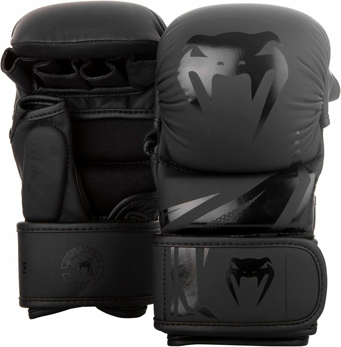 Venum Challenger 3.0 - rękawice sparingowe MMA, czarne