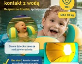 Kraulquappen KraulQuappen – rękawki do nauki pływania z pianką PU, żółto-zielone – zdjęcie 3