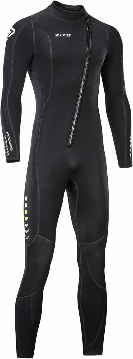 ZCCO – męski skafander do nurkowania 3 mm, czarny, XXL