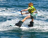 SPINERA Good Lines 140 cm – deska wakeboardowa, niebieska – zdjęcie 3