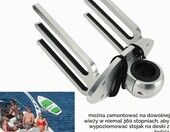 Stojak aluminiowy na deskę wakeboard do wieży łodzi – zdjęcie 2