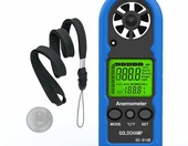 GOLDCHAMP GC-816B - wiatromierz do kitesurfingu, kieszonkowy – zdjęcie 1