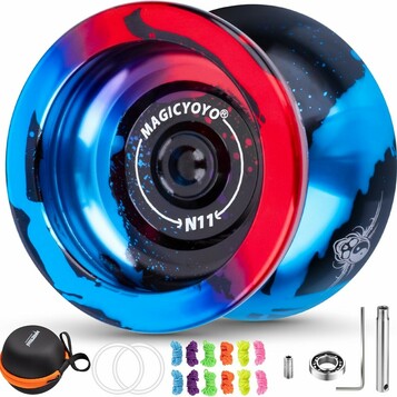 Metalowe yoyo MAGICYOYO N11 Plus, tryb podwójny (stan nowy)