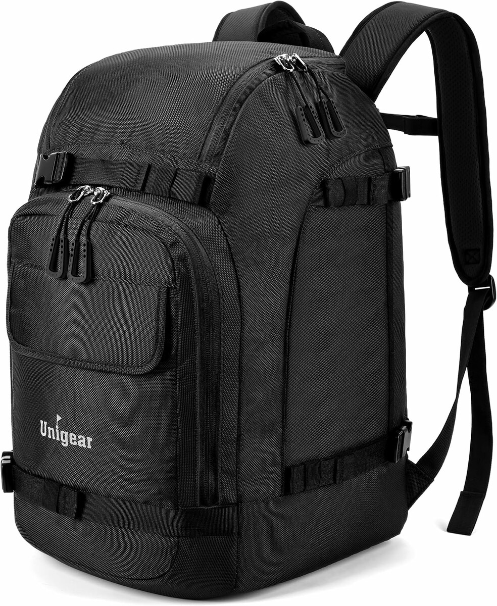 Unigear Plecak narciarski 50 l na buty, kask i sprzęt zimowy, wodoodporny