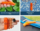 SwimCell – wodoodporne gwizdki ratunkowe do pływania, zestaw 3 szt. – zdjęcie 4