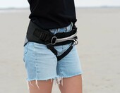 Wolkenstürmer – trapez biodrowy do windsurfingu, uniwersalny S-XL, czarny – zdjęcie 5
