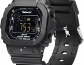 TEKMAGIC – wodoodporny zegarek sportowy do pływania 10 ATM, szary – zdjęcie 1