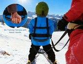 NAJILI Pas asekuracyjny narciarski i snowboardowy dla dzieci ze smyczą – zdjęcie 5