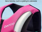 Owntop – neoprenowy kapok dla dorosłych do kajaka i wędkarstwa, różowy, XL – zdjęcie 3