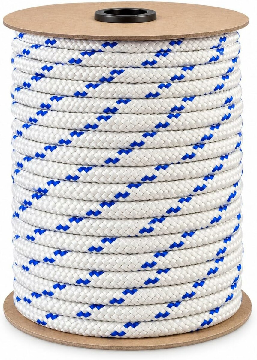 Antica Corderia Marra 8 mm x 50 m – lina żeglarska pleciona, biała