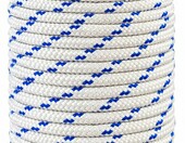 Antica Corderia Marra 8 mm x 50 m – lina żeglarska pleciona, biała – zdjęcie 1