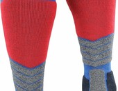FALKE SK1 – skarpety narciarskie męskie z wełną, niebieskie – zdjęcie 2