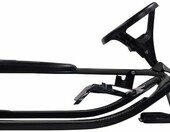 STIGA Snowracer Iconic – sanki kierownicze z hamulcem, czarne – zdjęcie 2
