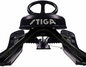 STIGA Snowracer Iconic – sanki kierownicze z hamulcem, czarne – zdjęcie 3