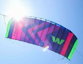 Wolkenstürmer Paraflex Trainer 2.3 – latawiec treningowy z drążkiem, róż – zdjęcie 2