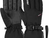 Reusch Outset R-TEX XT – rękawice narciarskie wodoodporne, czarno-białe – zdjęcie 1