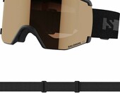 Salomon S/View Access Gogle narciarskie unisex, szerokie pole widzenia, czarne – zdjęcie 1
