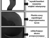 ALPIDEX Bielizna termoaktywna męska - komplet narciarski, czarny, 2XL/3XL – zdjęcie 3