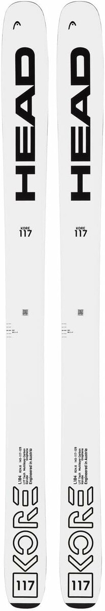 HEAD Kore 117 Narty skiturowe męskie 177 cm, bez wiązań, białe