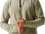 Regatta Thompson Bluza polarowa męska z zamkiem, ciemny khaki – zdjęcie 2