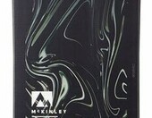McKinley Backyard Deska snowboardowa uniwersalna 147 cm, czarno-oliwkowa – zdjęcie 1