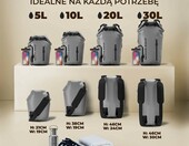 Nordlight worek wodoszczelny Dry Bag 10 l z etui na telefon, szary – zdjęcie 3