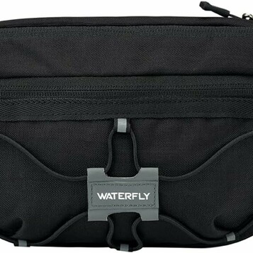 WATERFLY saszetka nerka sportowa z blokada RFID, czarna