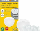 Osłonki na brodawki silikonowe Medela Contact, stan: nowy – zdjęcie 1