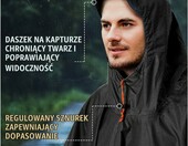 Poncho przeciwdeszczowe turystyczne ANYOO (stan nowy) – zdjęcie 5