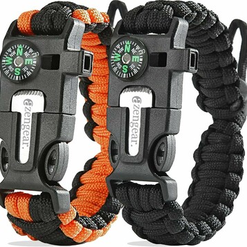 Bransoletka survivalowa paracord aZengear (stan nowy)